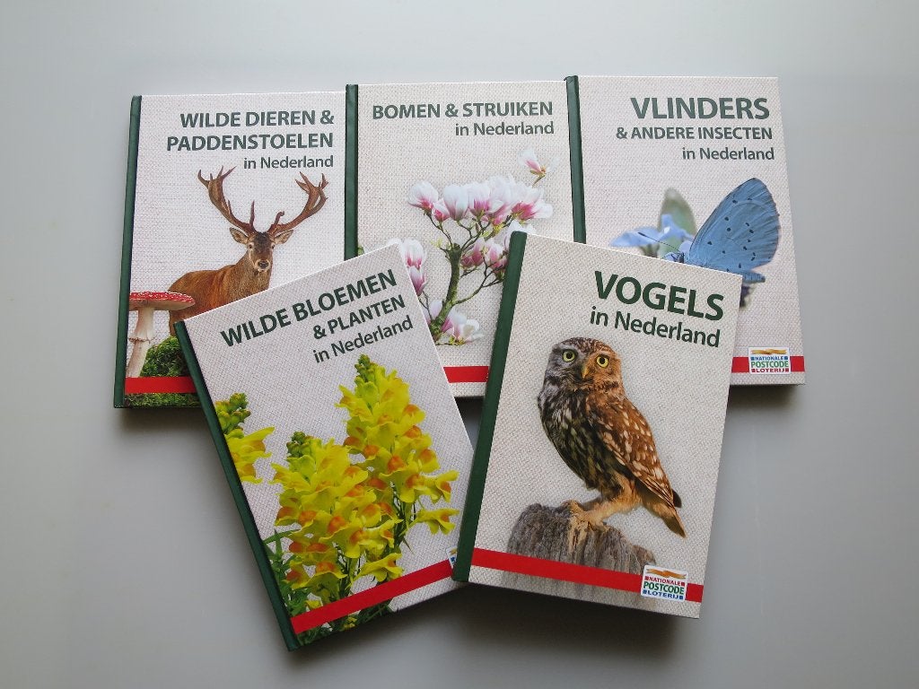 Natuurboeken Nederlandse Postcodeloterij (Complete Serie), Boeken, Ophalen, Nieuw, Natuur algemeen