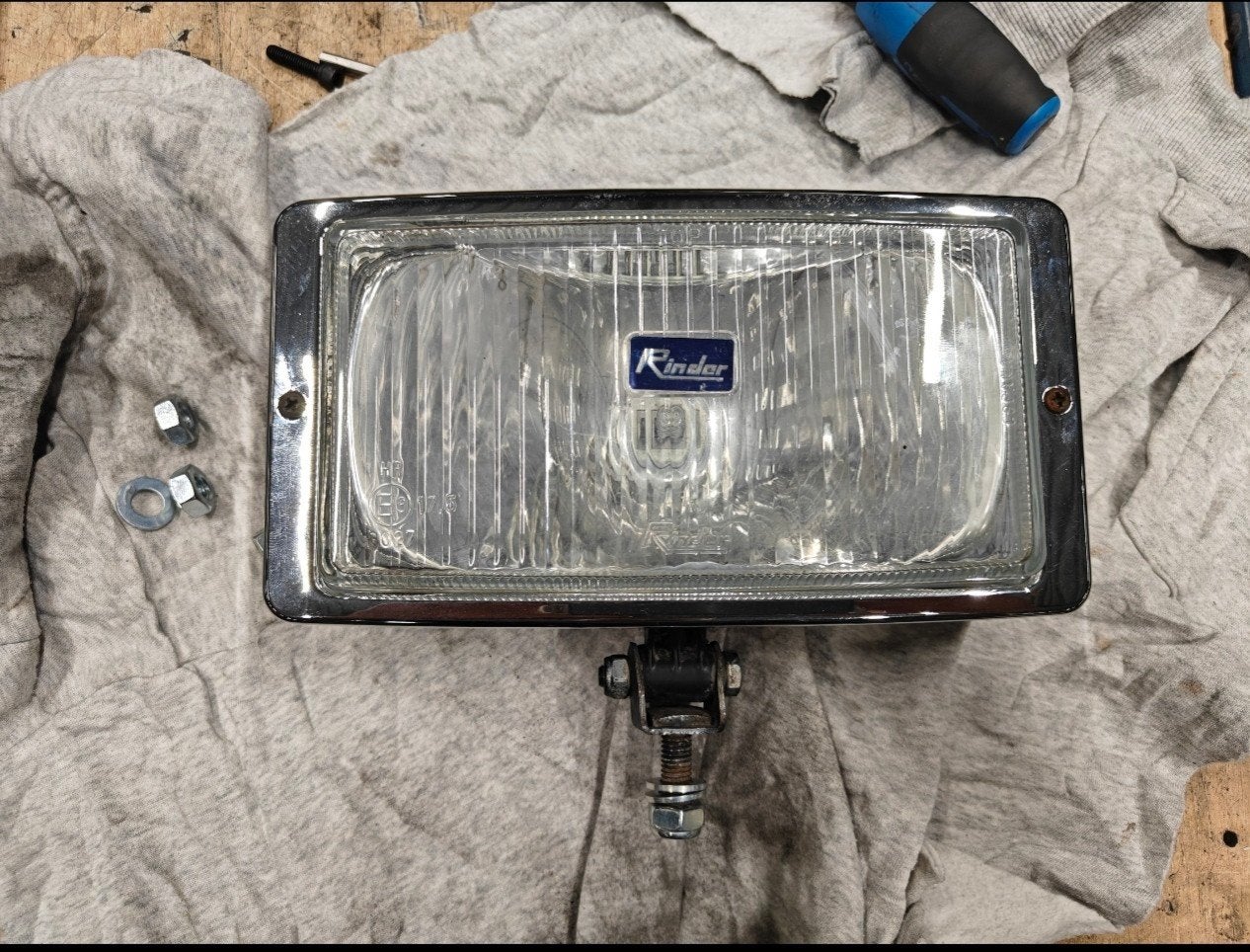 Rinder verstralers / breedstralers (set van 2), Ophalen of Verzenden, Gebruikt, Oldtimer onderdelen