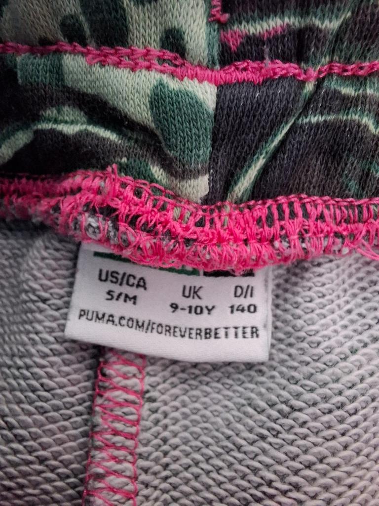 Puma sport short – maat 140 (9-10 jaar) – tropische print, Verzenden, Zo goed als nieuw
