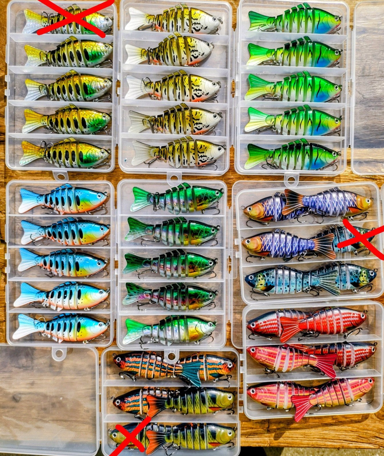 swimbaits +/- 15 gr NIEUW, Watersport en Boten, Ophalen of Verzenden, Nieuw, Overige typen