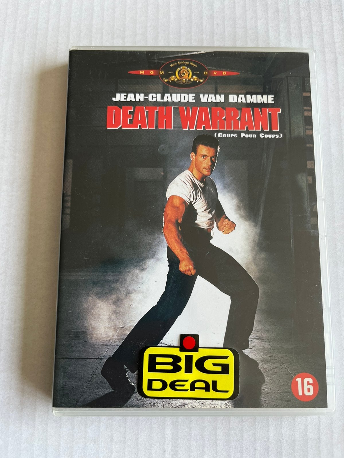 Death Warrant (Jean-Claude Van Damme) DVD, Vanaf 16 jaar, Ophalen of Verzenden, Gebruikt, Actie