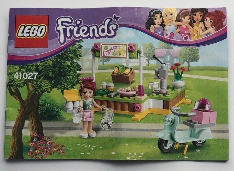 LEGO Friends Mia’s Limonadekraam – 41027, Ophalen, Lego, Zo goed als nieuw, Compleet