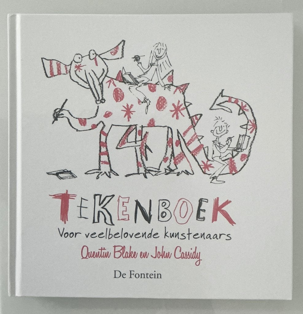 TEKENBOEK voor veelbelovende kunstenaars - Quentin Blake, Quentin Blake, Ophalen of Verzenden, Zo goed als nieuw, Tekenen en Schilderen
