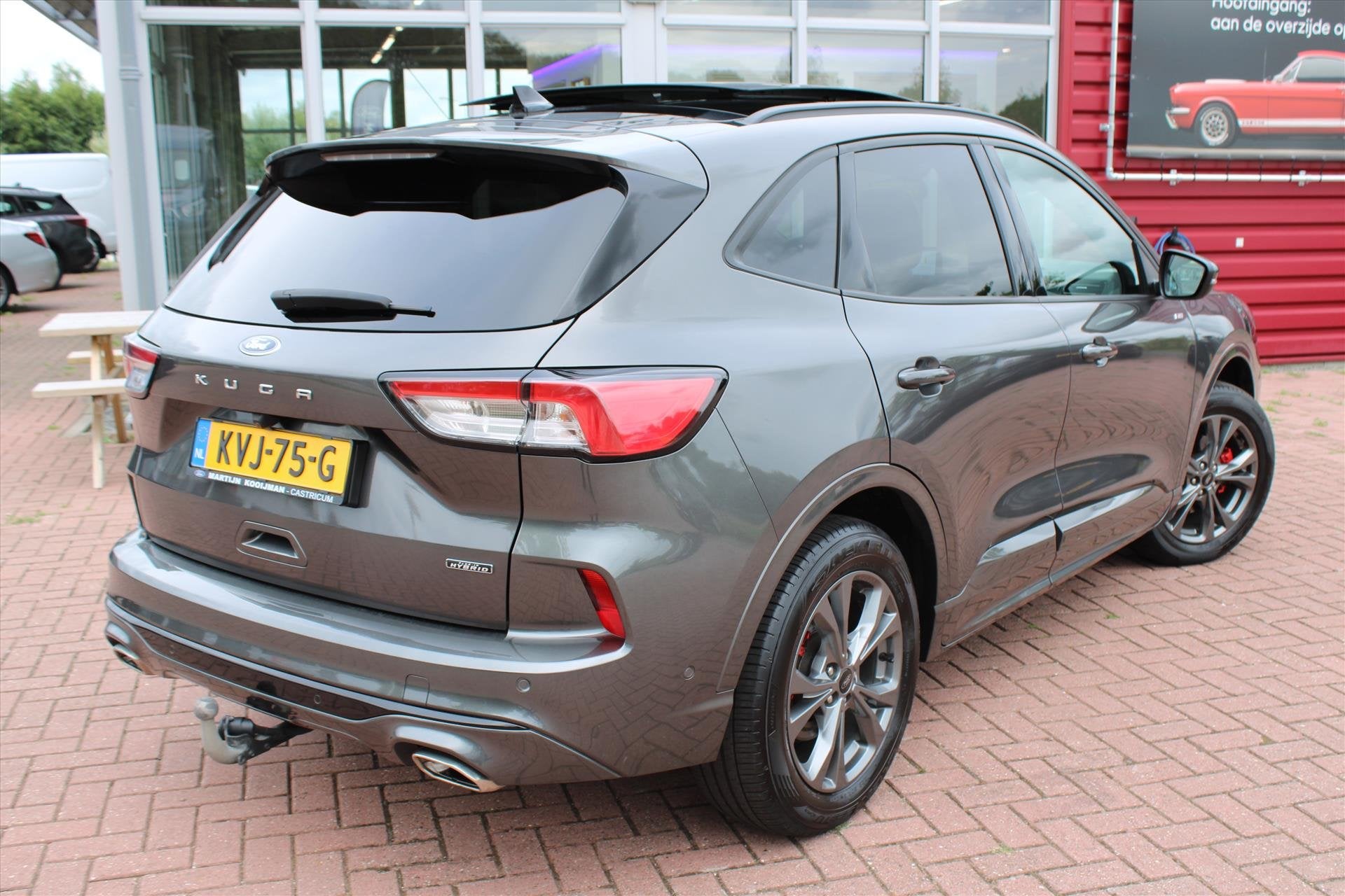FORD Kuga 2.5 PHEV e-CVT 225pk Automaat ST-Line X, Panoramad, Auto's, Automaat, 12 maanden, Gebruikt, Euro 6