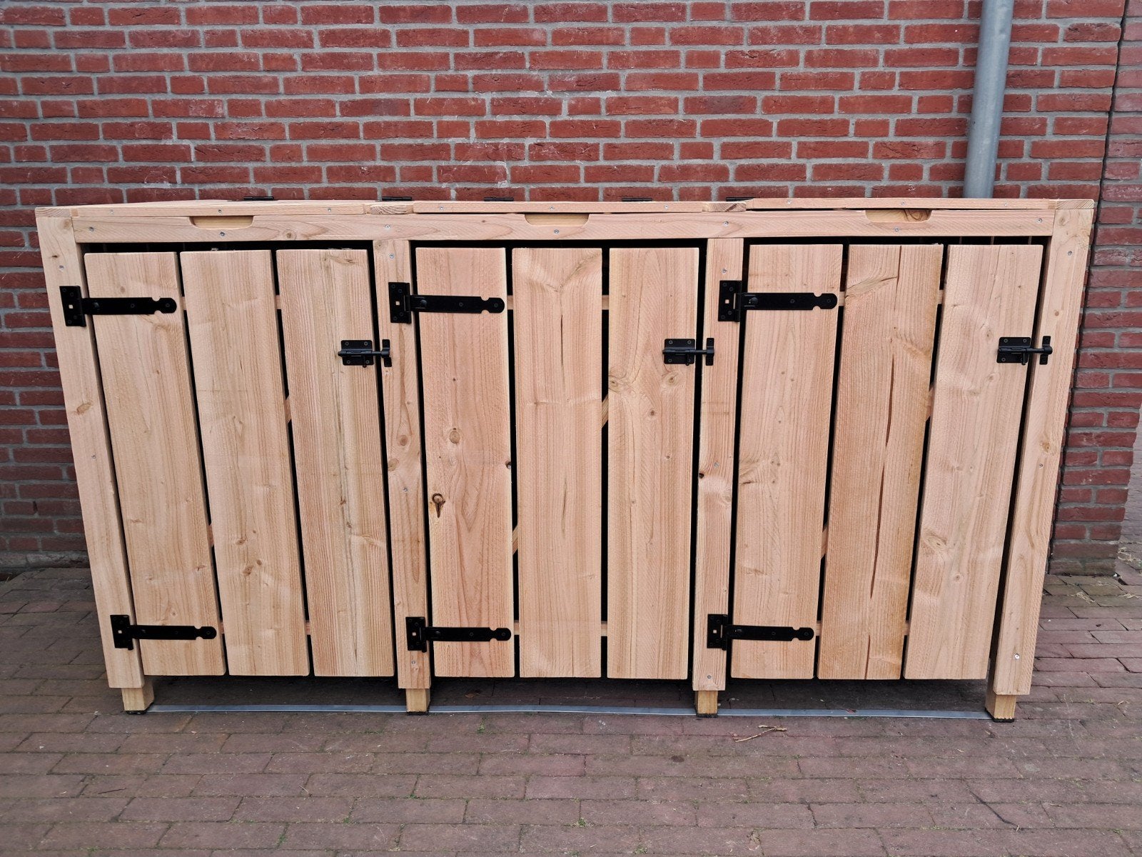 kliko ombouw container ombouw douglas hout *GRATIS MONTAGE*, Ophalen of Verzenden, Nieuw
