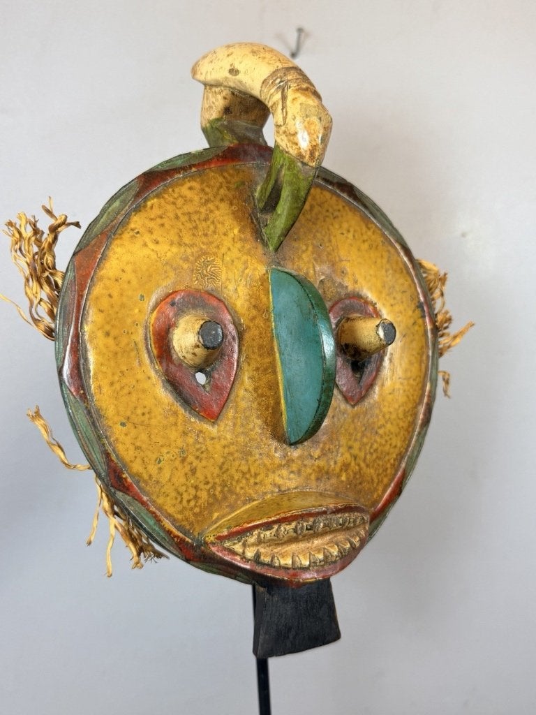 260717 - Afrikaans Baule passport masker - Iv. Coast., Ophalen of Verzenden