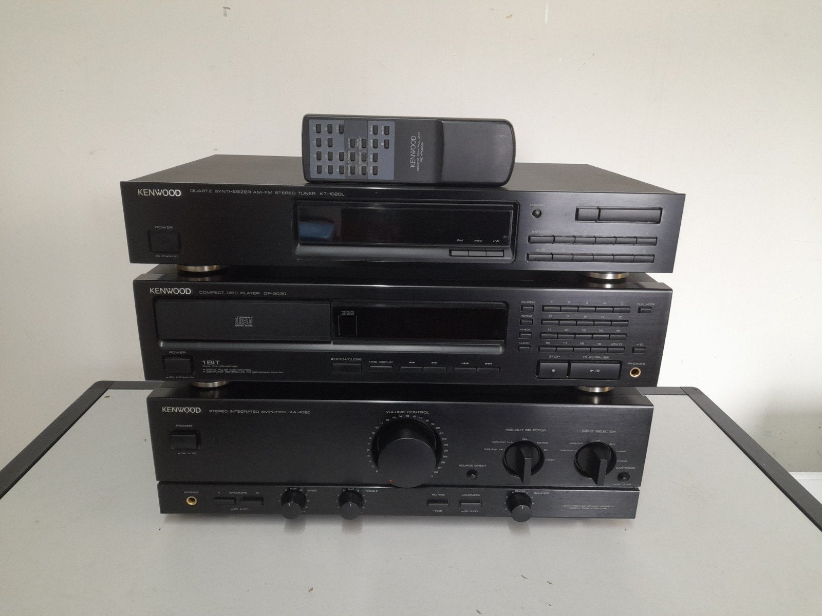 Kenwood stereo set, Overige merken, Gebruikt, Tuner of Radio, Losse componenten