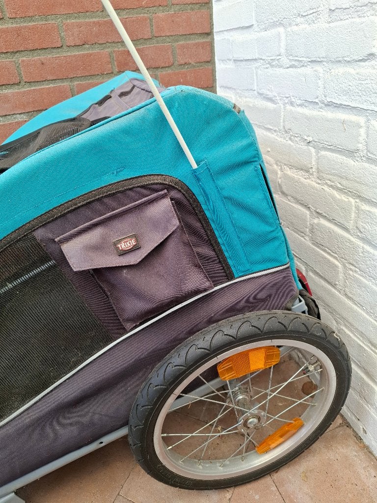trixie hondenkar, Dieren en Toebehoren, Ophalen, Zo goed als nieuw, Trixie, Hondenfietskar