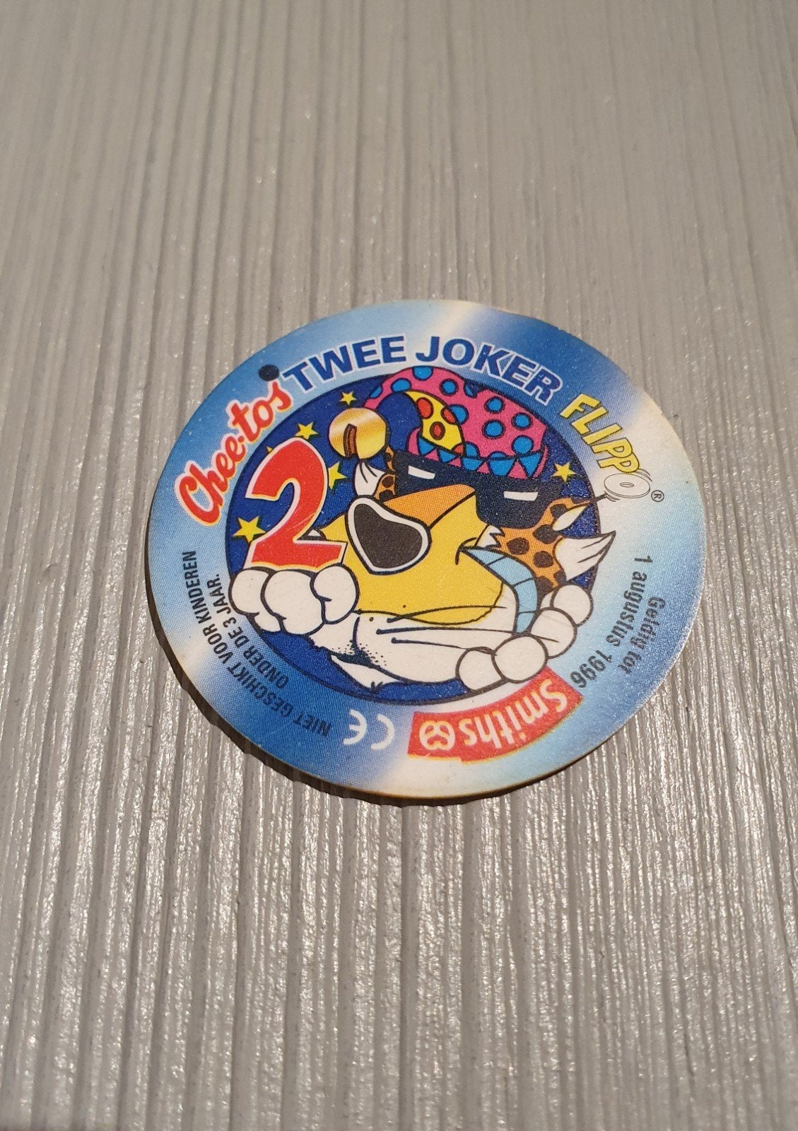 Zwarte stip error Joker Flippo 2 punten met groene poot Ches, Verzamelen, Flippo's, Ophalen of Verzenden, Looney Tunes, Losse flippo's