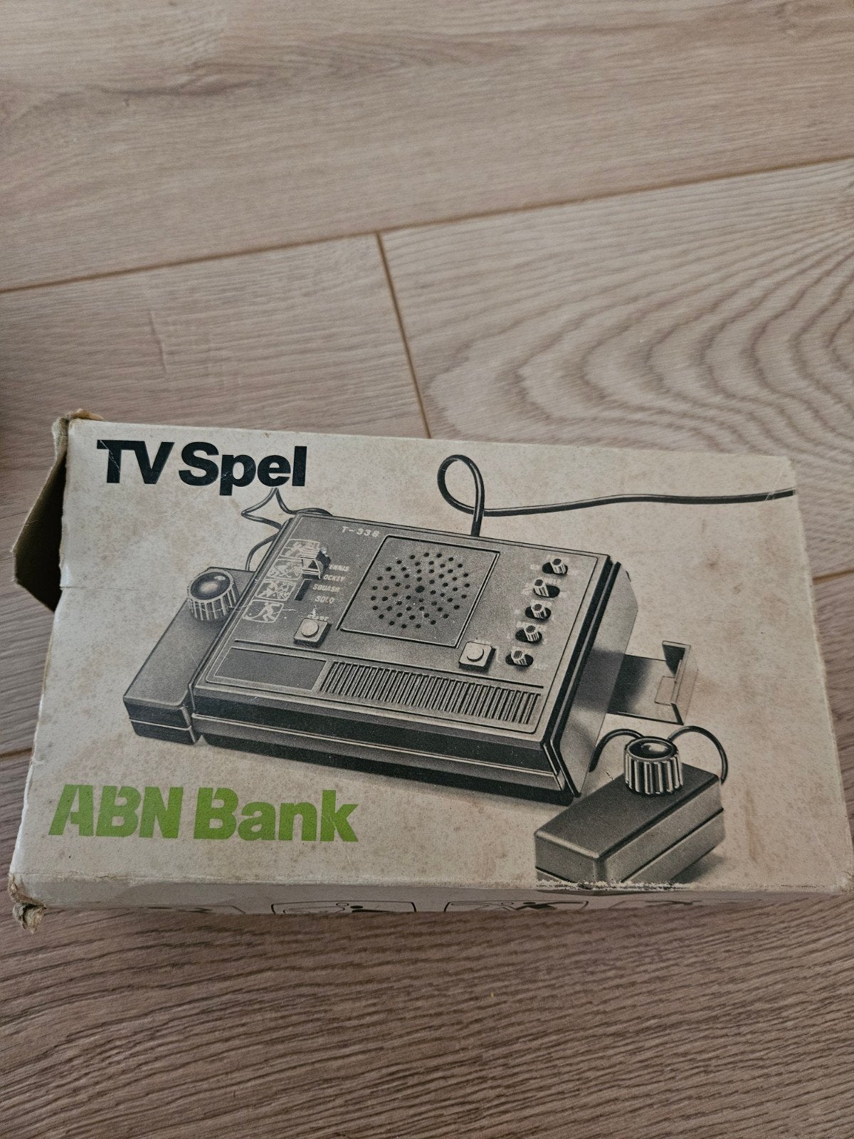 Vintage ABN  TV Spel - Retro Console met Pong-achtige gam, Ophalen of Verzenden, Gebruikt