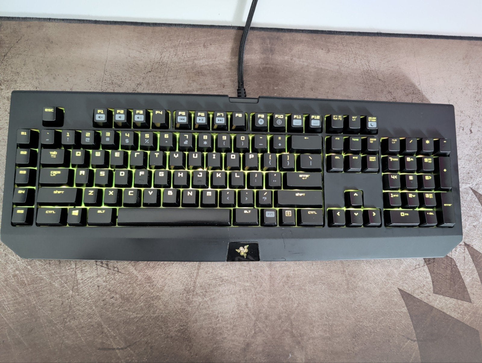 Razer BlackWidow Chroma Gaming Toetsenbord - Goede Staat, Computers en Software, Gebruikt, Ophalen of Verzenden, Razer, Qwerty
