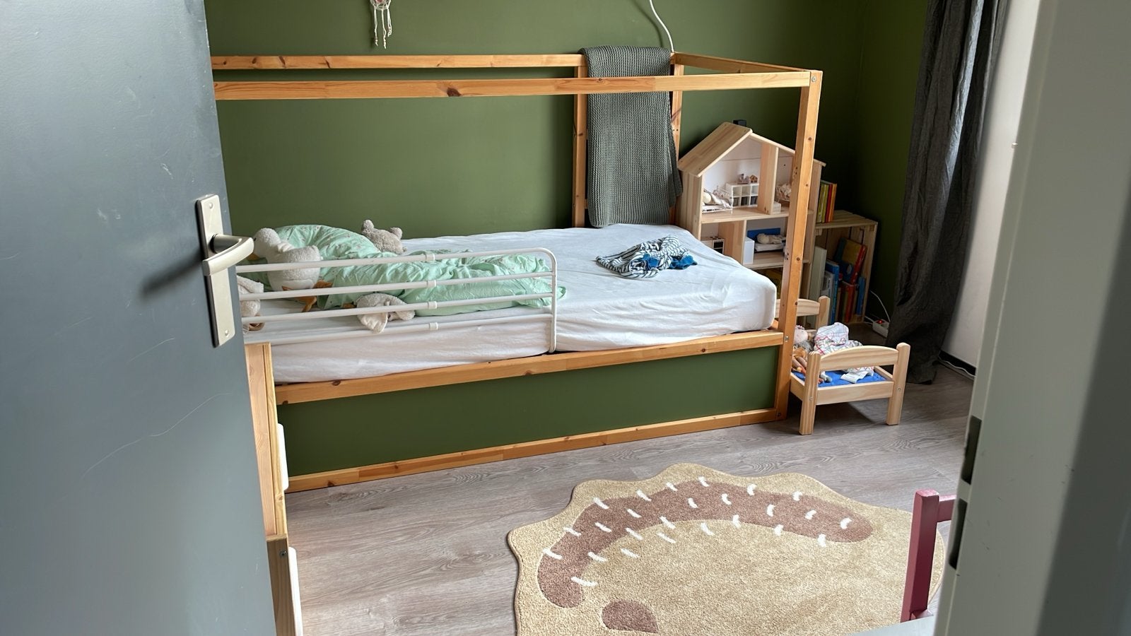 Ikea Kura omkeerbaar bed, 85 tot 100 cm, Gebruikt, Ophalen of Verzenden, Hoogslaper of Stapelbed