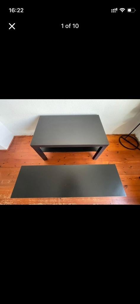 IKEA LACK koffietafel en tv meubel, Ophalen, Gebruikt, 50 tot 100 cm, 50 tot 100 cm