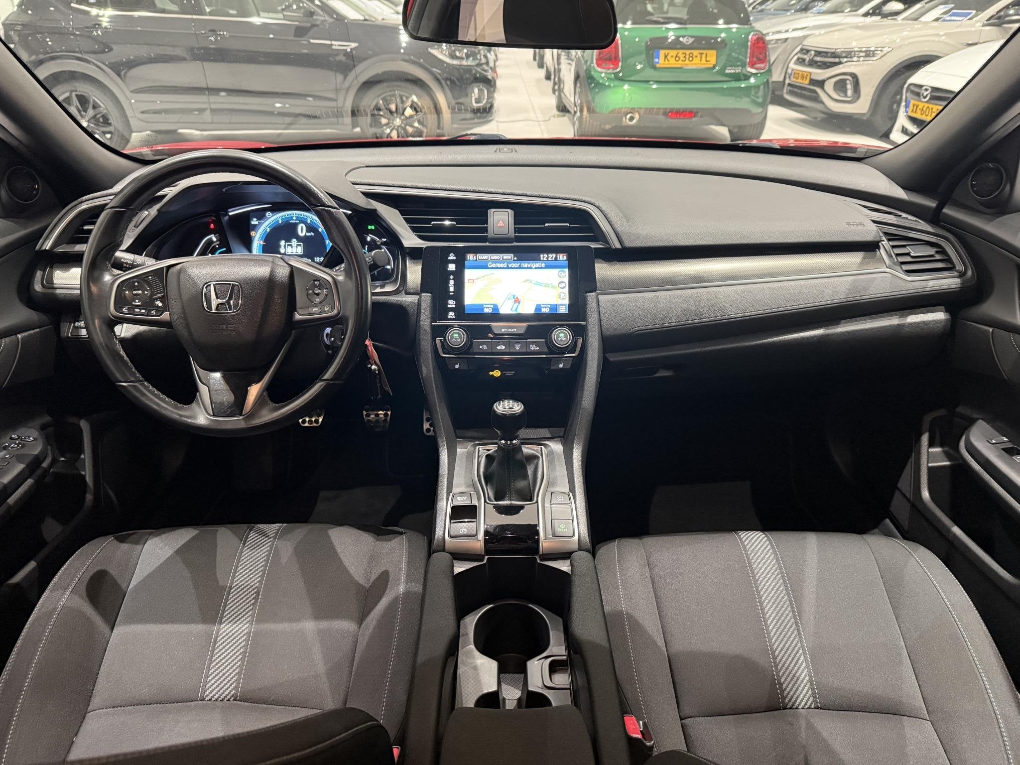 Honda Civic 1.0 i-VTEC Comfort | Navigatie | Camera | Climat, Auto's, Voorwielaandrijving, Stof, Gebruikt, Euro 6