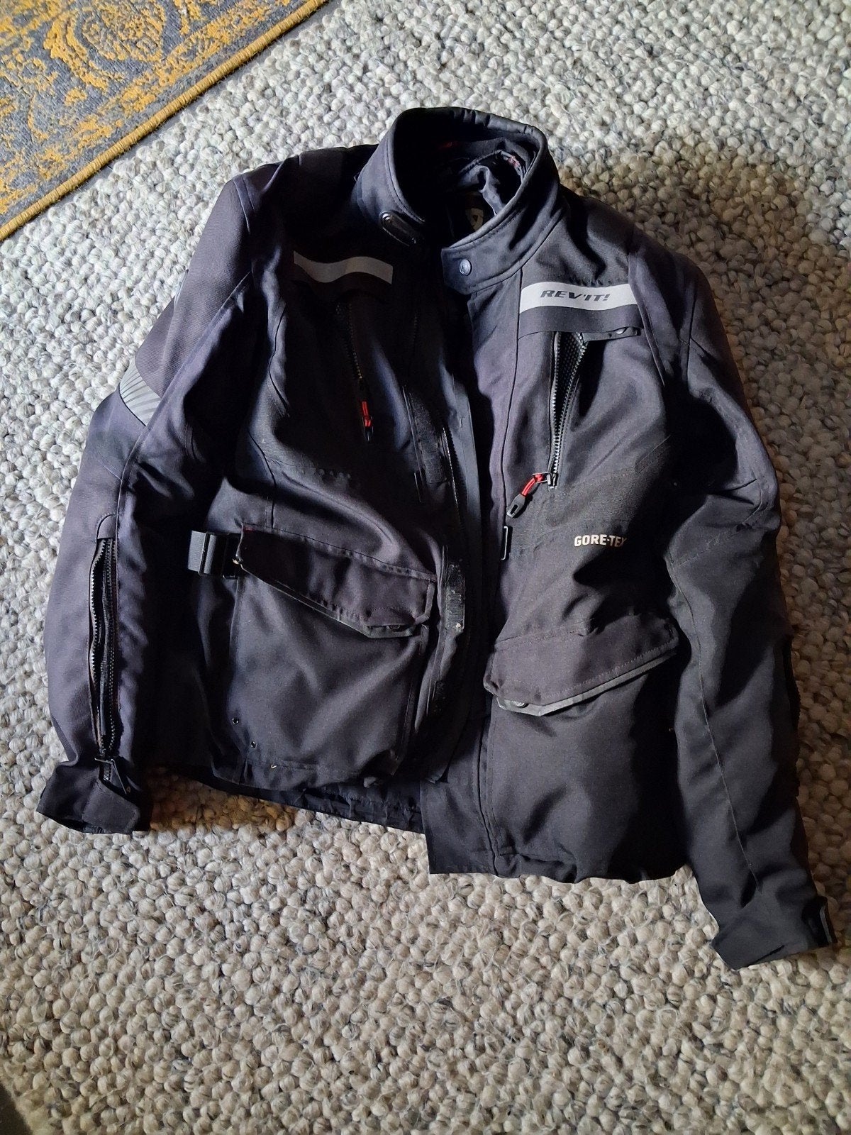 revit neptune gtx textiel motorpak motorbroek en motorjas, Motoren, Kleding | Motorkleding, Ophalen of Verzenden, Tweedehands
