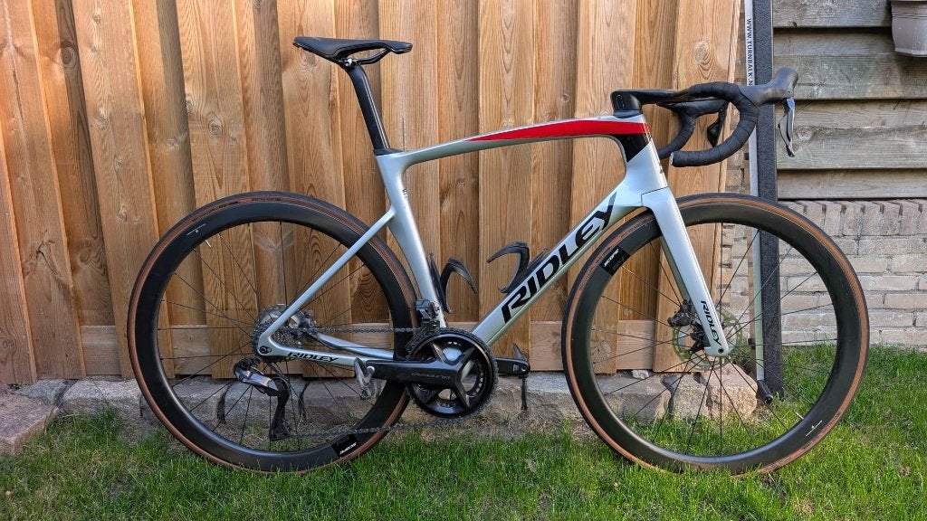 Ridley Noah disc; Shimano 2x12 Ultergra Di2, Carbon, Heren, Zo goed als nieuw, Meer dan 20 versnellingen