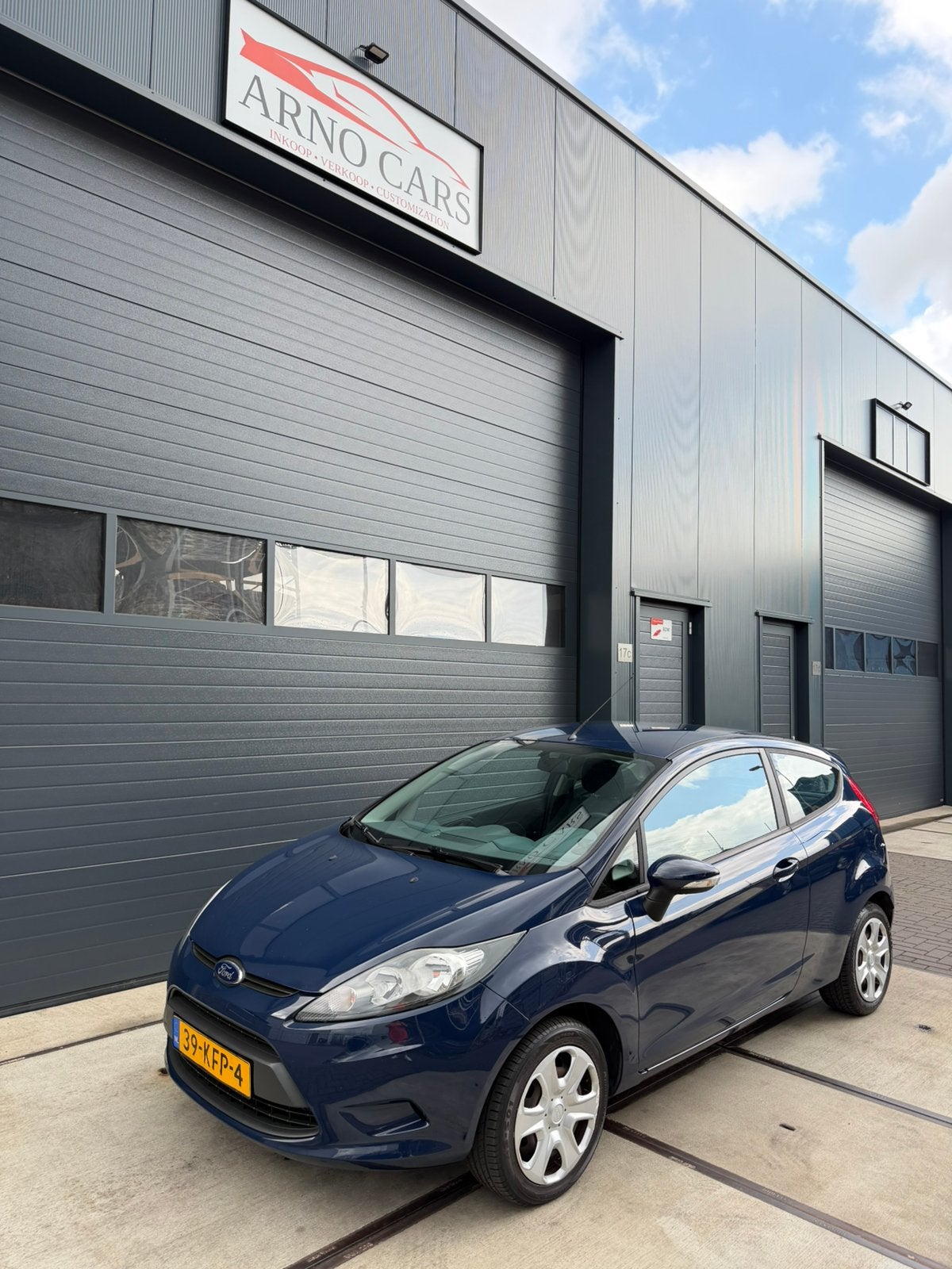 Ford Fiësta 1.25 44KW 3DR 2009 Blauw - COMPLEET IN ORDE ✅, Auto's, Ford, Voorwielaandrijving, Euro 5, Stof, 4 cilinders