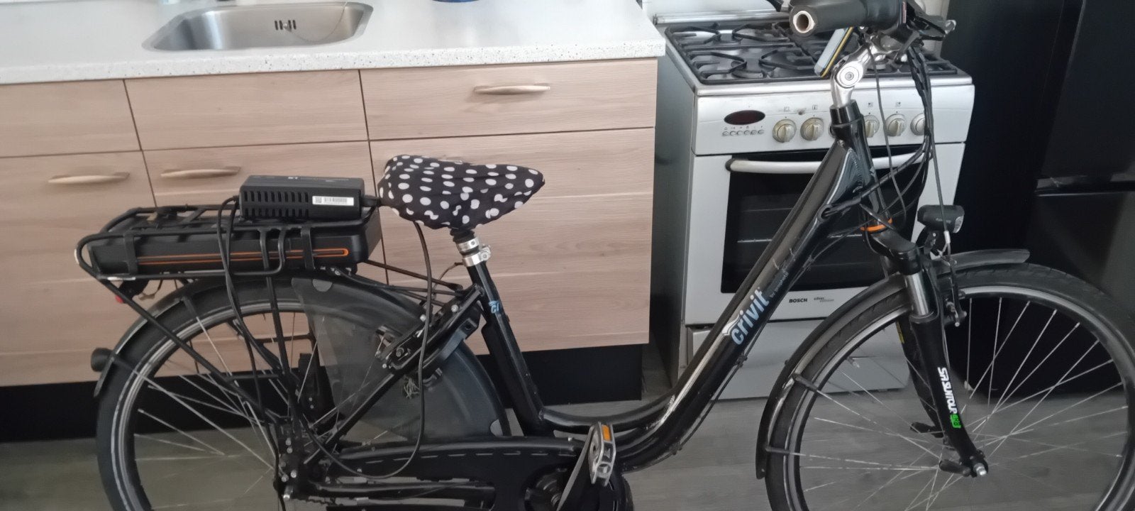 fiets met oplade, Fietsen en Brommers, Elektrische fietsen, Ophalen of Verzenden