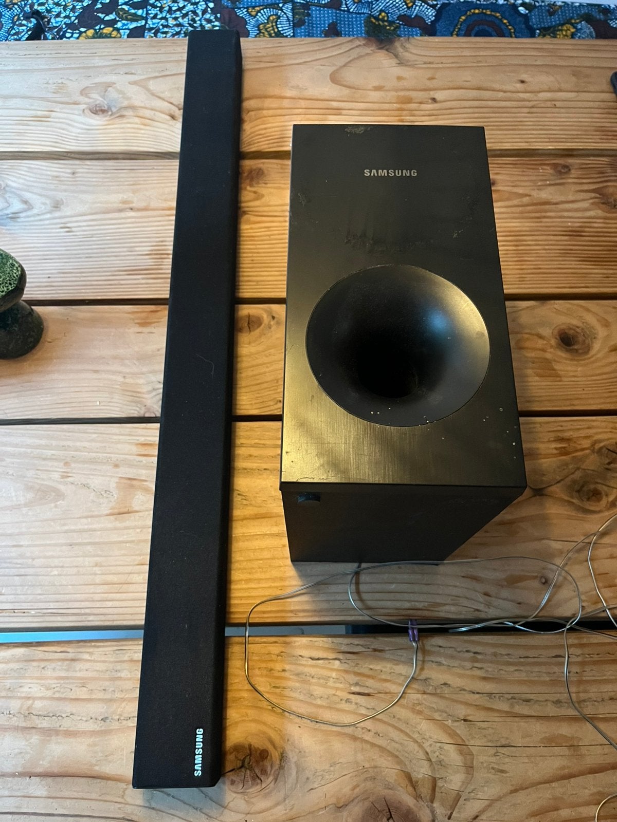 Samsung Soundbar en Subwoofer HW-K335, Ophalen of Verzenden, Met externe subwoofer, Gebruikt