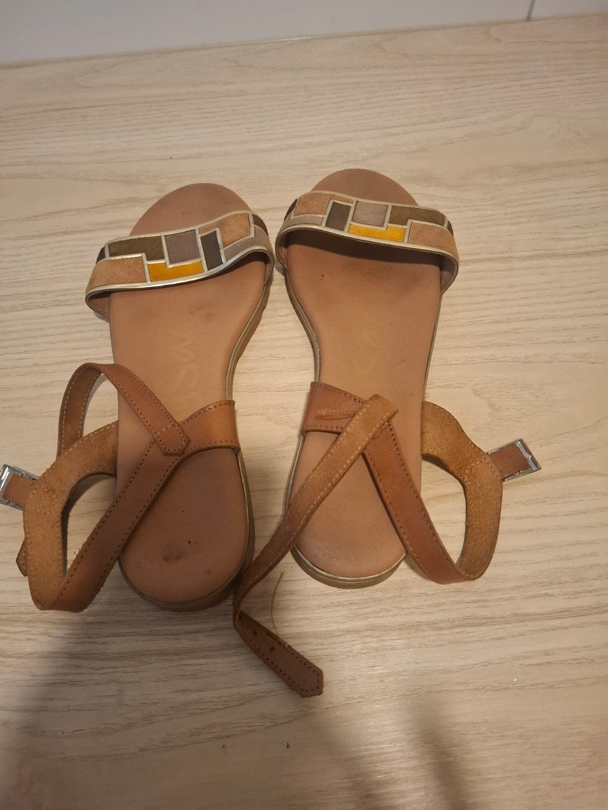Zomersandalen maat 41, Kleding | Dames, Ophalen of Verzenden, Gedragen, Sandalen of Muiltjes