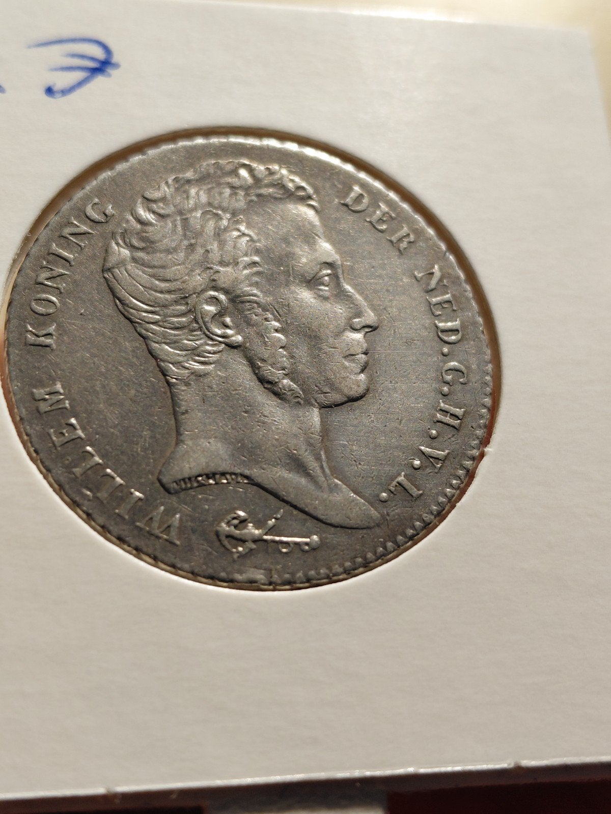 Zilveren 1 Gulden Willem I 1839 Nederlands-Indië, 1 gulden, Zilver, Ophalen of Verzenden, Koning Willem I