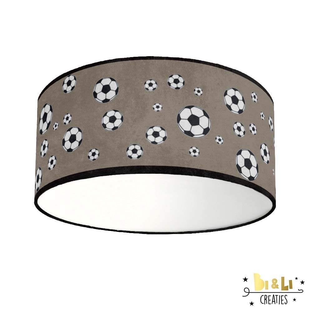 Plafondlamp Voetbal Taupe Little Dreamzzz, Bi & Li Creaties, Nieuw, Ophalen of Verzenden, Bilicreaties@gmail.com