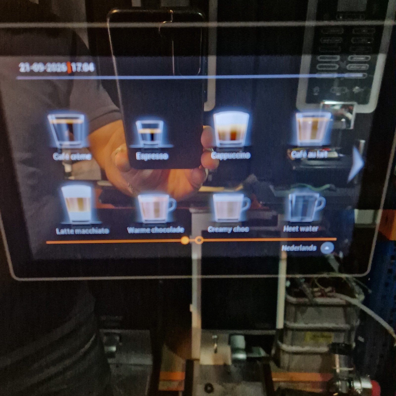 Etna Dorado compact touch bonen machine, Ophalen, 10 kopjes of meer, Koffiemachine, Koffiebonen
