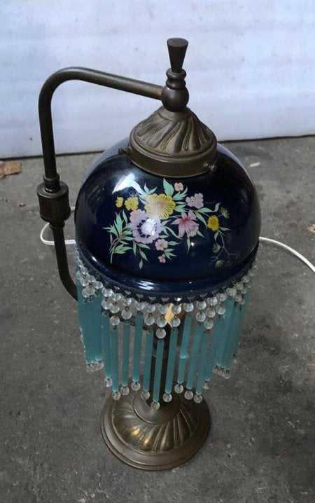 Oude Boudoir tafellamp, Overige typen, Overige merken, Vintage, Zo goed als nieuw