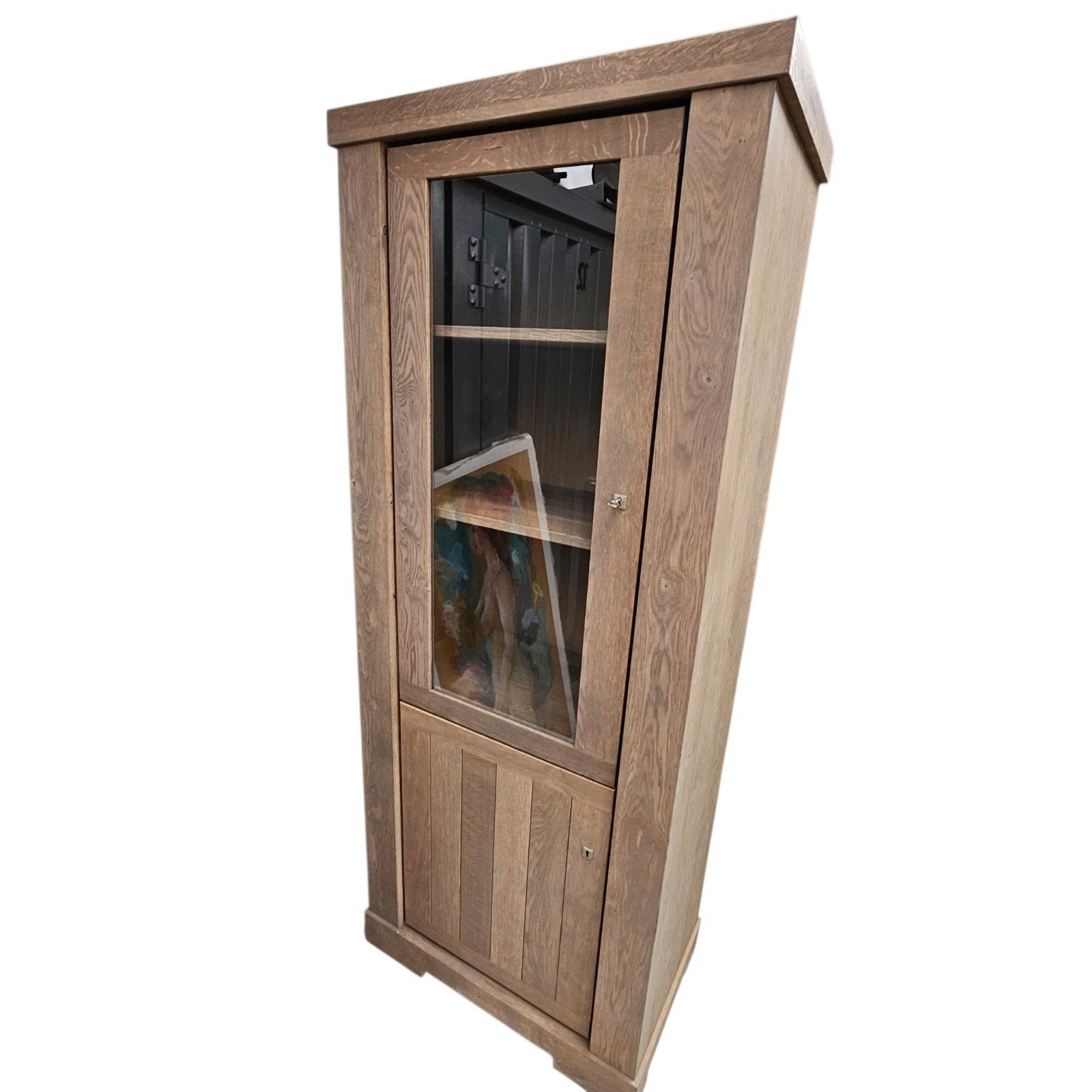 Nette kast 79x47x198 cm, Ophalen, Glas, 50 tot 100 cm, Modern
