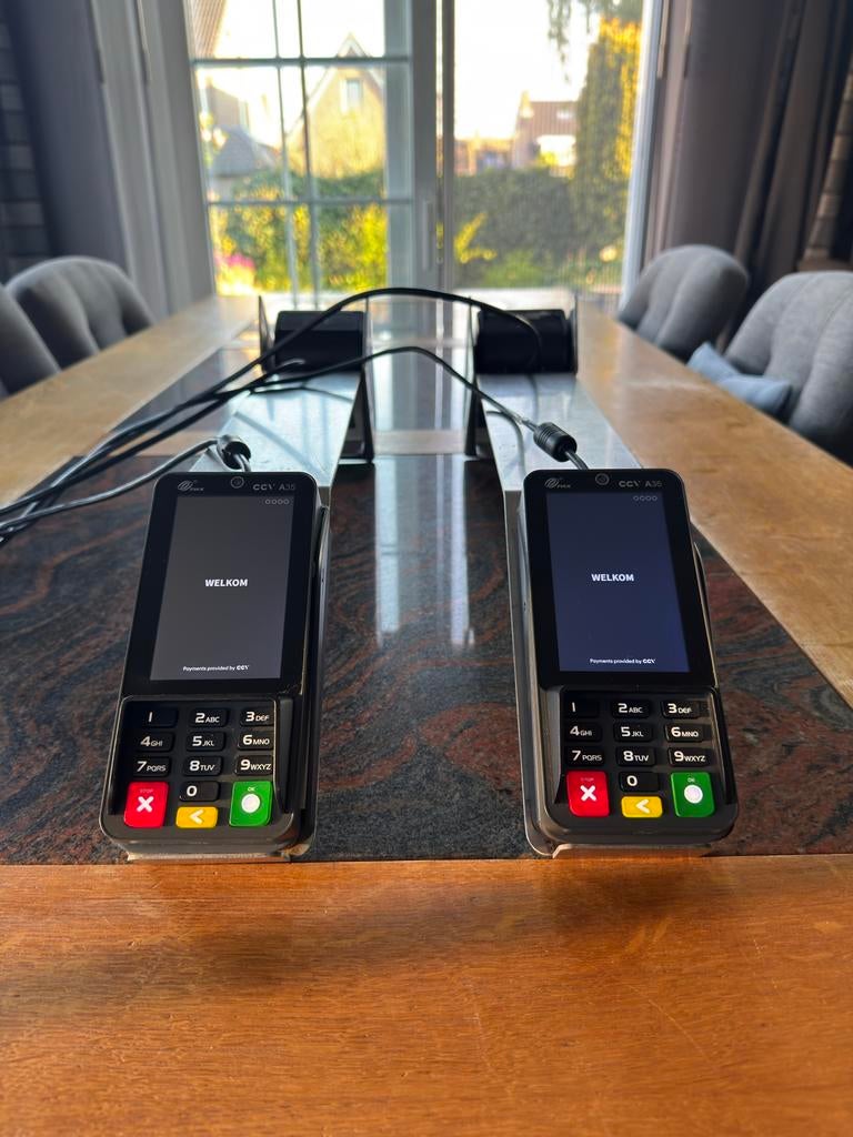 CCV Duo Base A80/A35 pinautomaten - set van 2, Ophalen of Verzenden