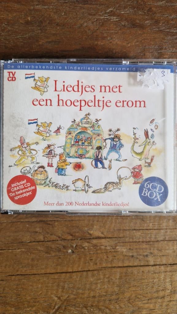Liedjes met een hoepeltje erom - Meer dan 200 kinderliedjes, 6 tot 9 jaar, Boxset, Ophalen of Verzenden, Zo goed als nieuw