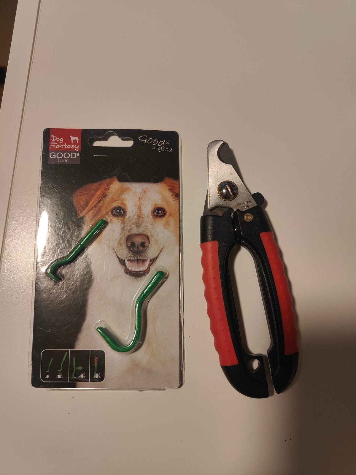 dieren nagelschaar en tekenset, Ophalen of Verzenden, Zo goed als nieuw