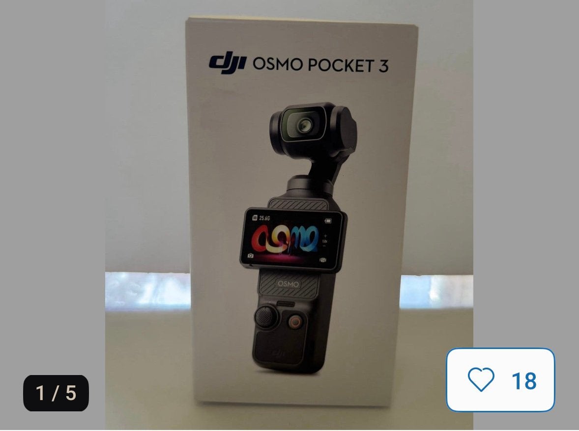 DJI Pocket 3, 1 speler, Ophalen, Zo goed als nieuw, Vanaf 7 jaar
