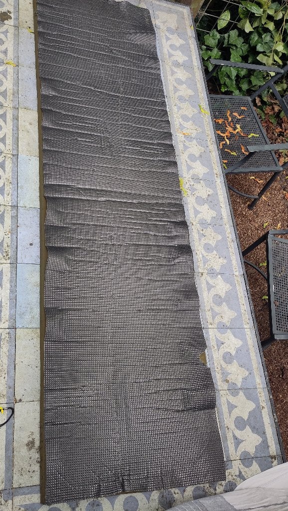 Schuimrubber mat 190x50x5, Caravans en Kamperen, Ophalen, Gebruikt