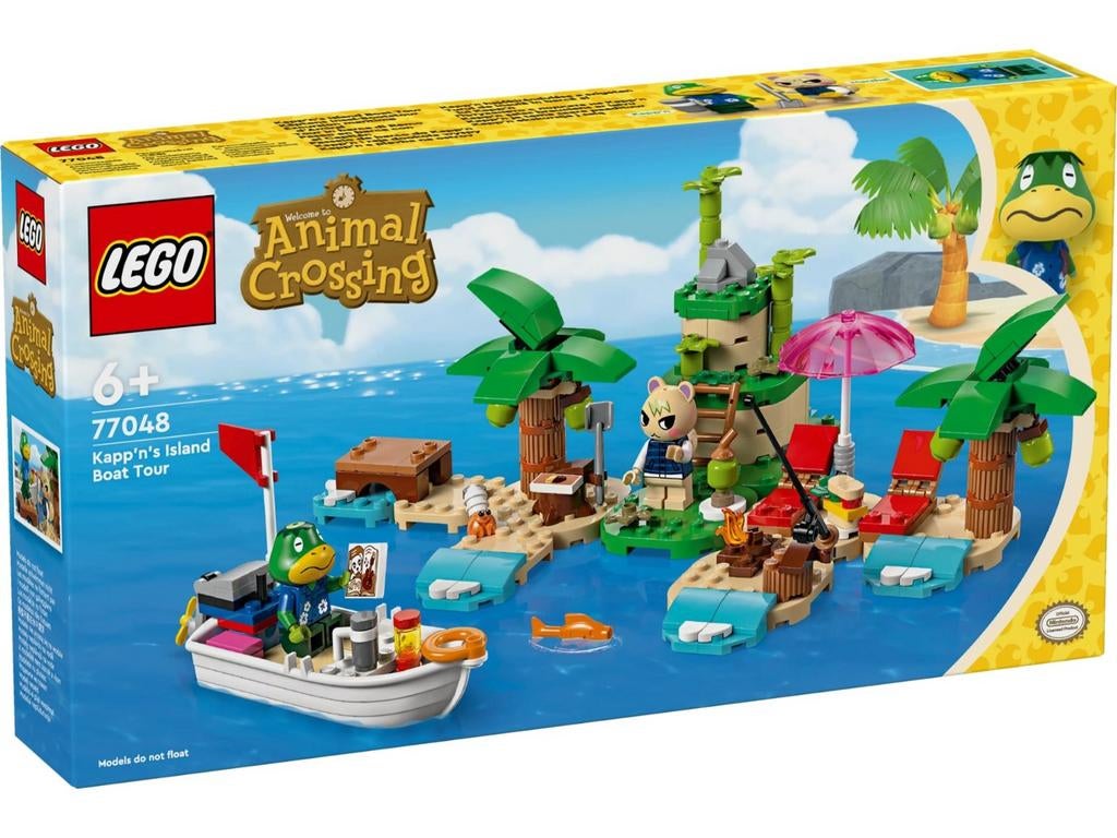 45% Korting op Animal Crossing 77048 Kapp'ns eilandrondvaart, Overige thema's, Lego, Nieuw, Ophalen of Verzenden