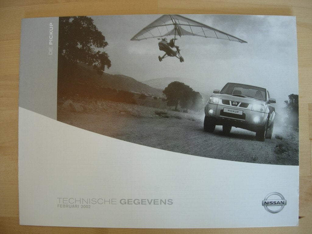 Nissan Pickup Brochure 2002 – Navara King Cab Pick-up, Ophalen of Verzenden, Zo goed als nieuw, Nissan, NISSAN