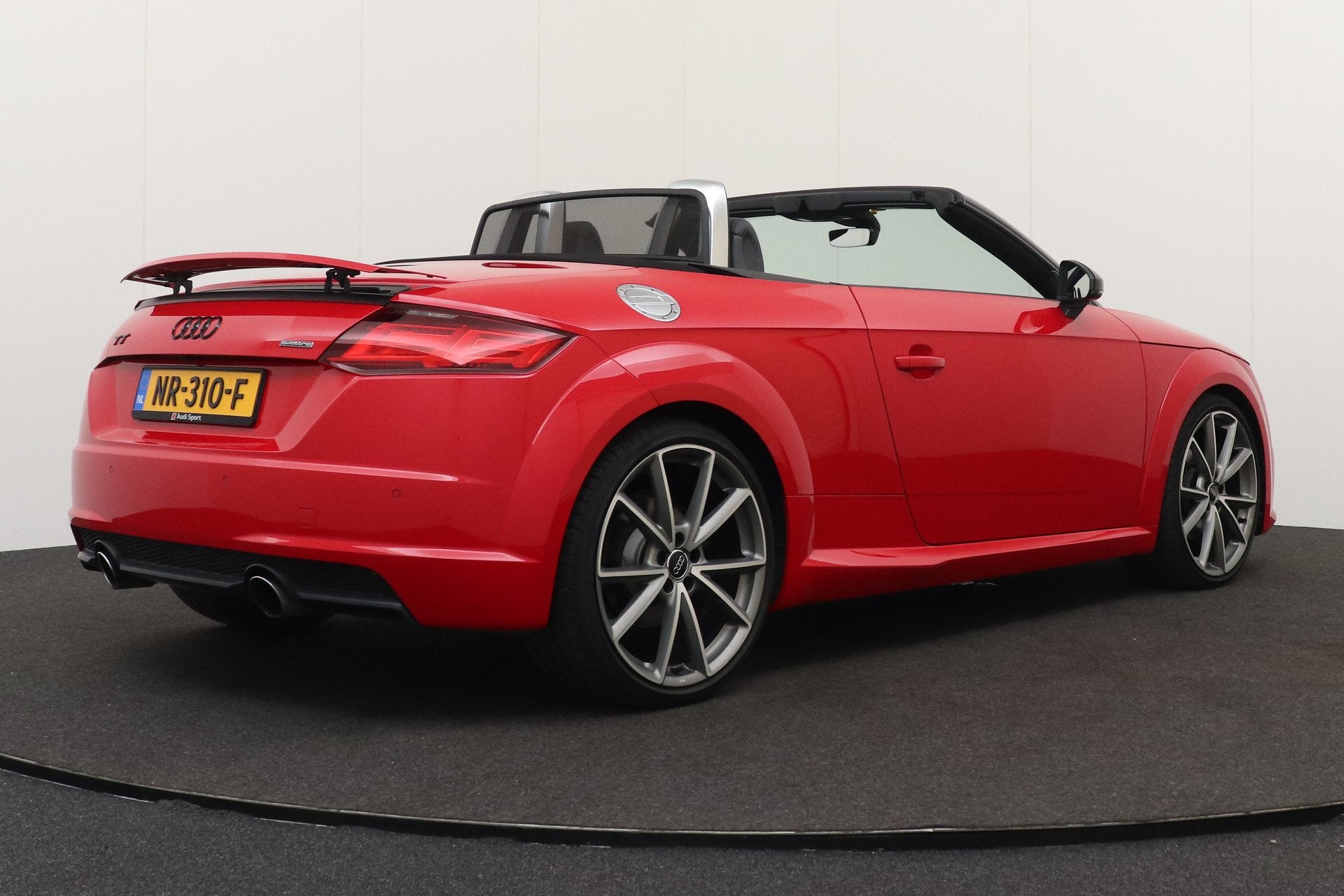 Audi TT Roadster 2.0 TFSI Aut. Quattro 230 PK S-Line Nekverw, Dealer onderhouden, TT, Gebruikt, 4 cilinders