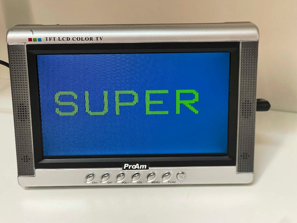 ProAm 7inch TFT LCD COLOR TV (werk met AC en DC), Overige merken, N, N, N