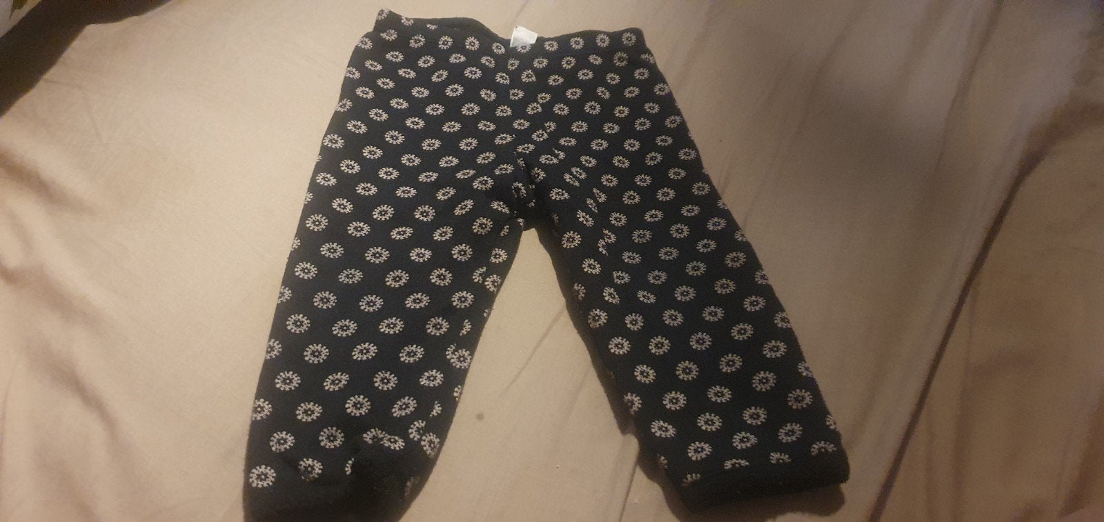 Dikke Kids Broek Maat 80 met Bloemenprint, Ophalen of Verzenden, Gebruikt, Jongetje of Meisje
