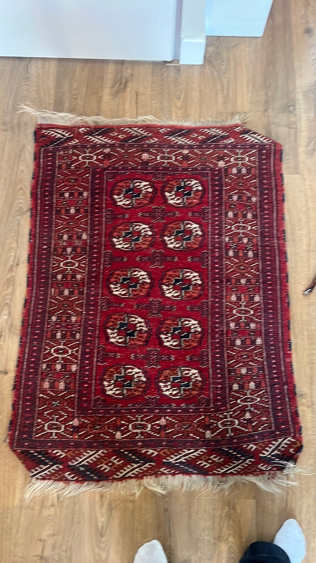 Laatste kans! Perzisch tapijt/ kleed 125 x 95 cm TEAB, Ophalen