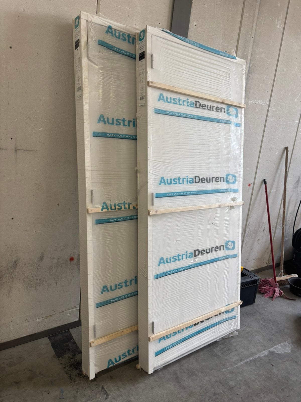 Stompe binnen deuren met kozijn, Ophalen, Zo goed als nieuw, Binnendeur, 200 tot 215 cm