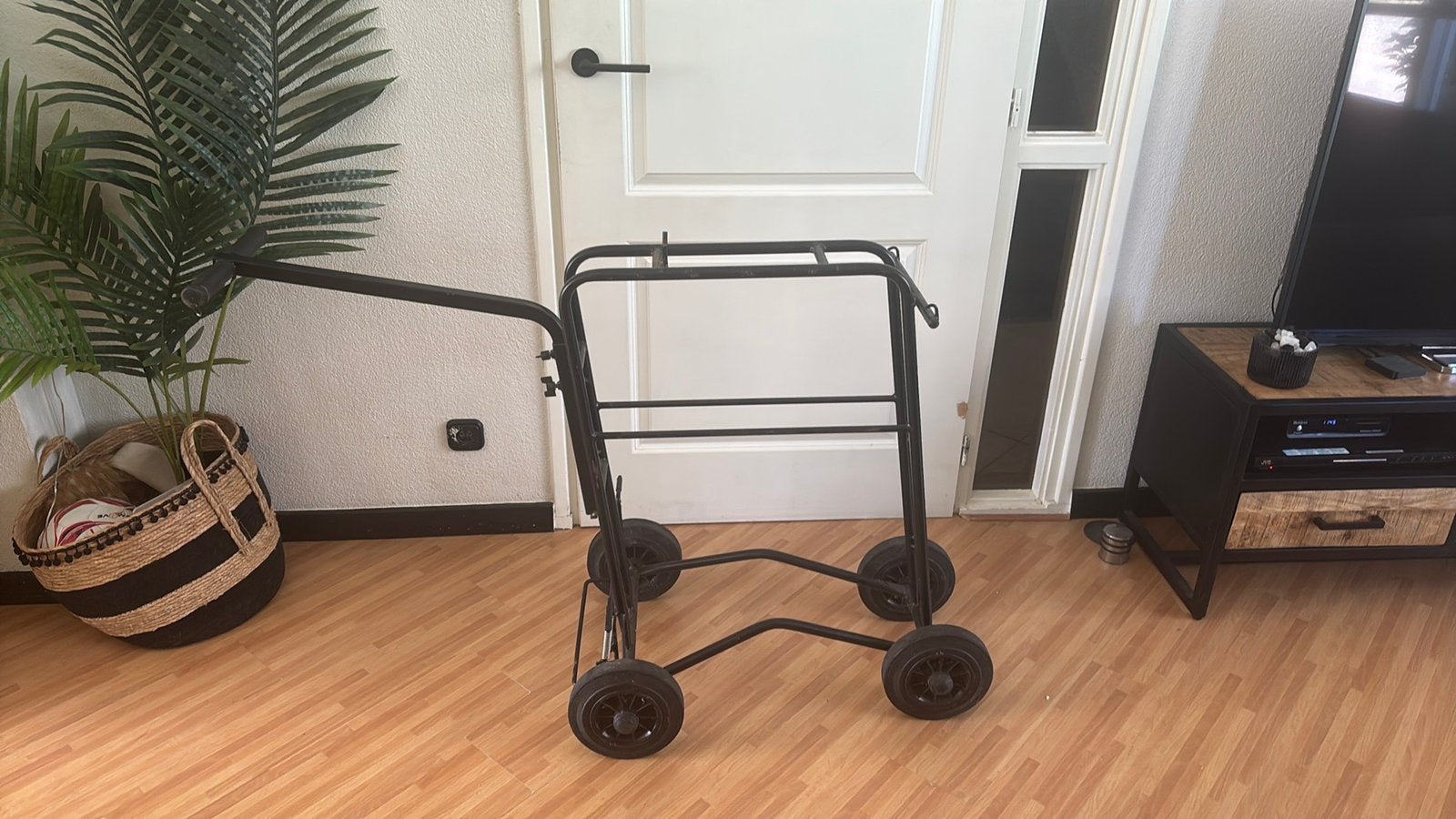 Folder krantenkar, Ophalen, Gebruikt, Transportkar