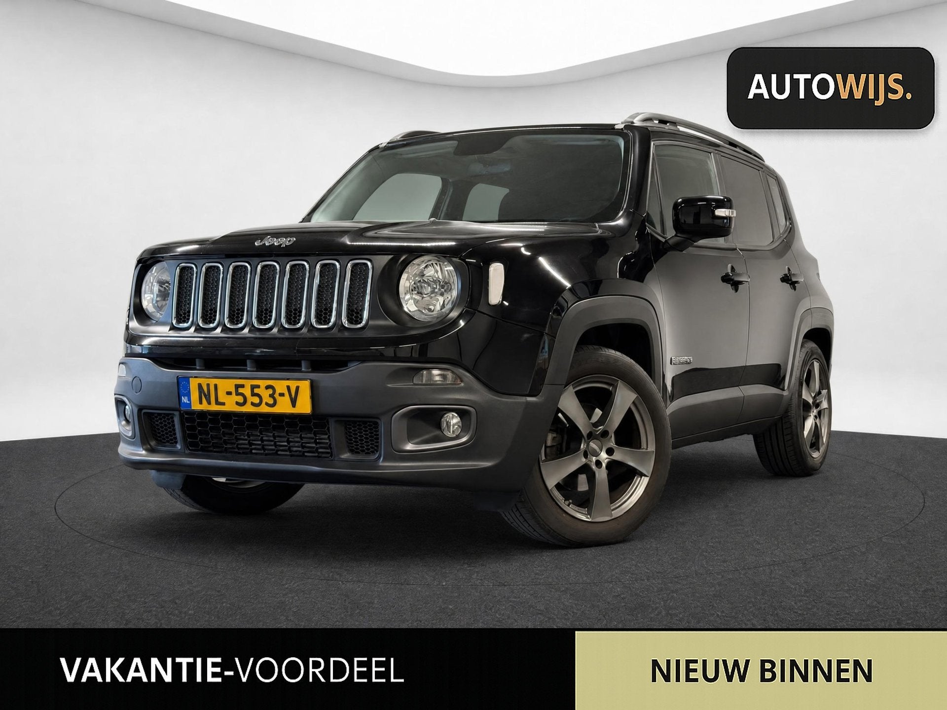 Jeep Renegade 1.4 MultiAir Freedom|TREKHAAK|NAVI|PDC|LM-VELG, Auto's, Jeep, Voorwielaandrijving, Stof, Gebruikt, 4 cilinders