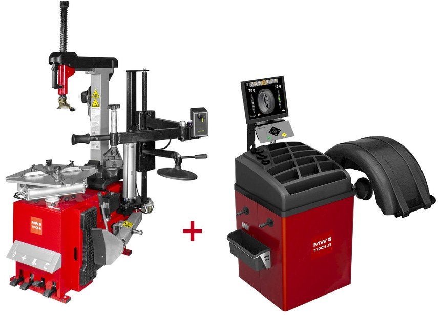 Set bandenwisselaar BT300HM 230V+ balanceermachine BB500, Ophalen, Nieuw
