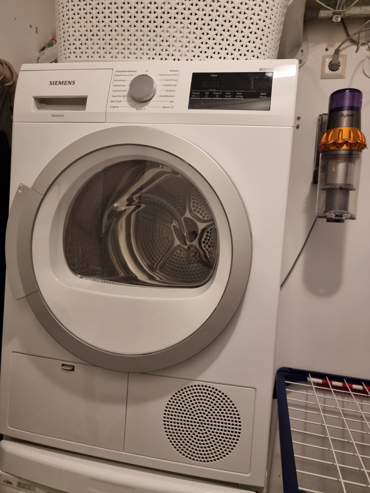 Siemens iQ300 Condensdroger - Zo goed als nieuw, Witgoed en Apparatuur, Wasdrogers, Ophalen, 6 tot 8 kg, Zo goed als nieuw, Voorlader