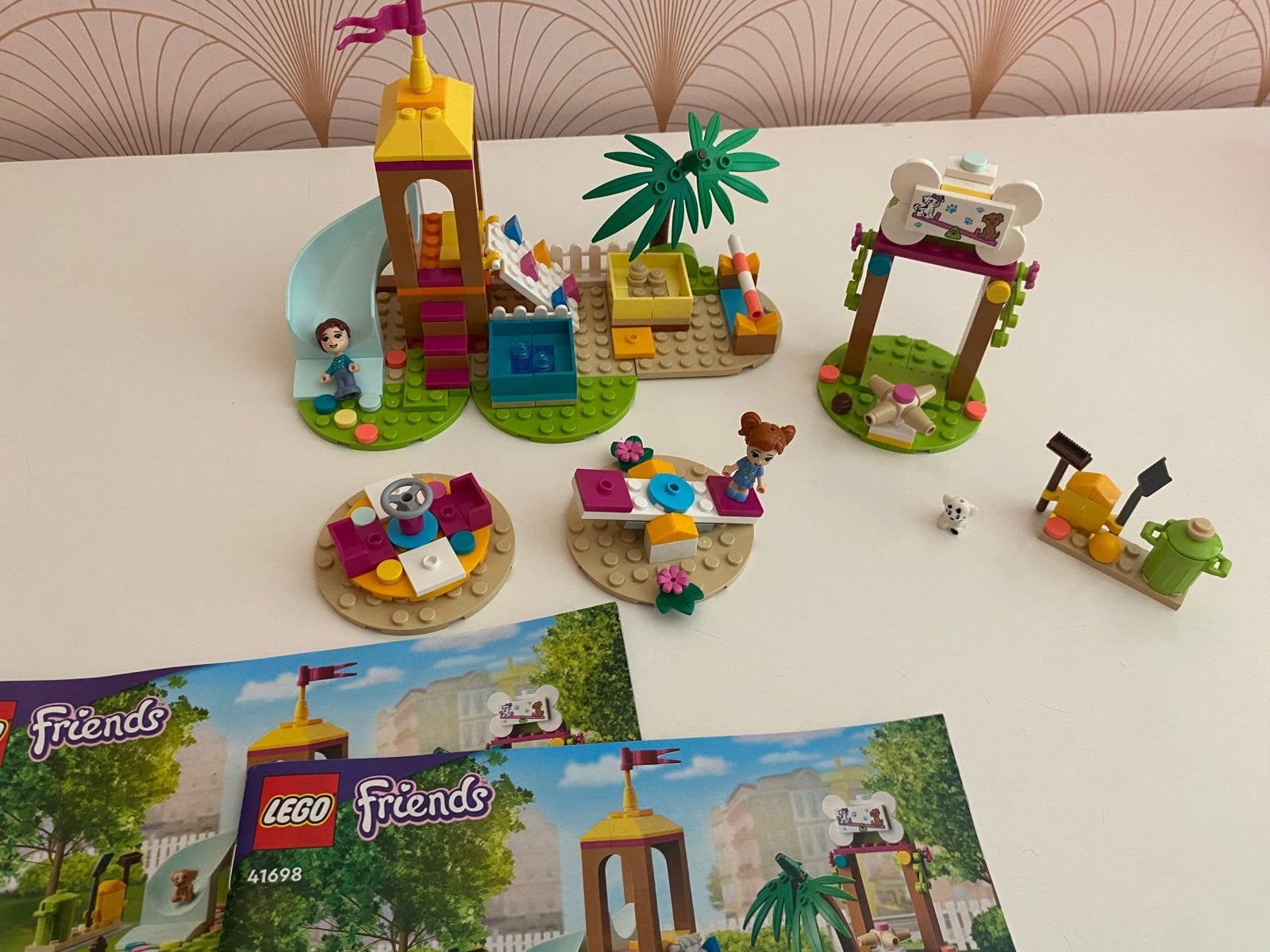 LEGO Friends Hondenpark 41698 - Complete set met instructies, Kinderen en Baby's, Speelgoed | Duplo en Lego, Ophalen, Lego, Friends