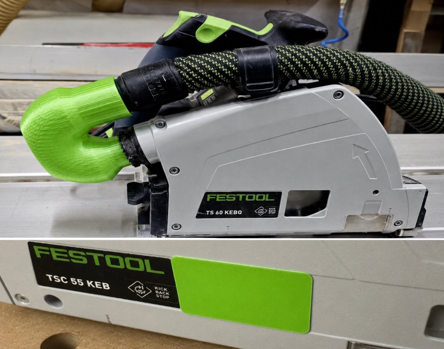 Festool Zaagslang Bevestiging - Geen Verschuivingen Meer!, Overige typen, Nieuw, Ophalen of Verzenden, 30 tot 70 mm