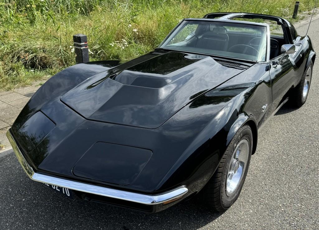 Chevrolet CORVETTE chrome bumper Targa, Auto's, Automaat, 8 cilinders, Zwart, 298 pk