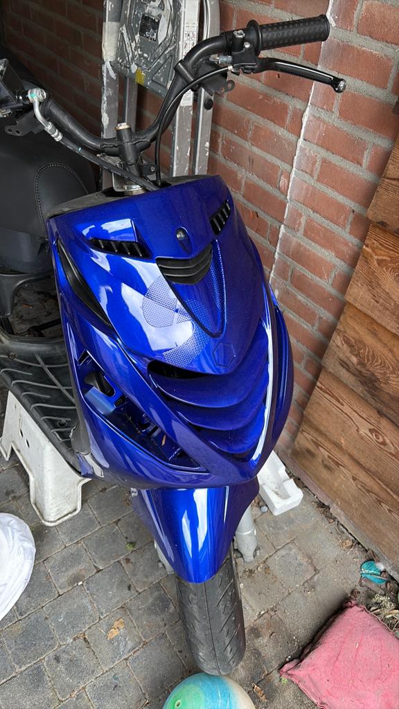 Candy blue kappenset zip, Ophalen, Zo goed als nieuw, Benzine, Zip