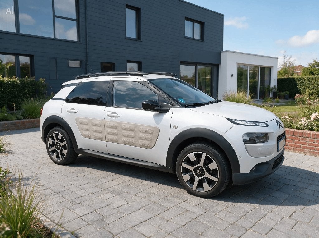 Citroën C4 Cactus 1.2 E-thp 110 2016 Wit, Auto's, Citroën, Voorwielaandrijving, 40 €/maand, 1199 cc, 995 kg